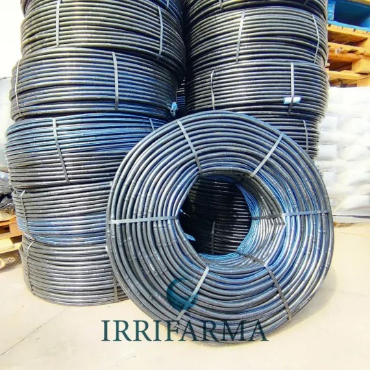 Dettaglio bobine Ala gocciolante passo 20 Tubo Gold Drip F6 16 mm 400 metri irrifarma.it