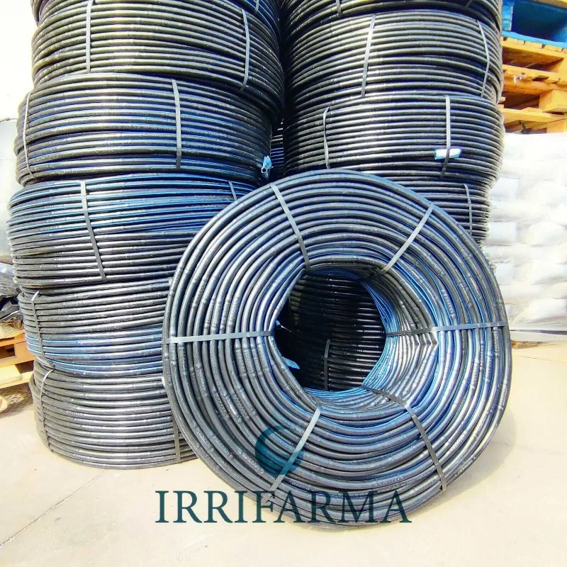 Dettaglio bobine Ala gocciolante passo 20 Tubo Gold Drip F6 16 mm 400 metri irrifarma.it