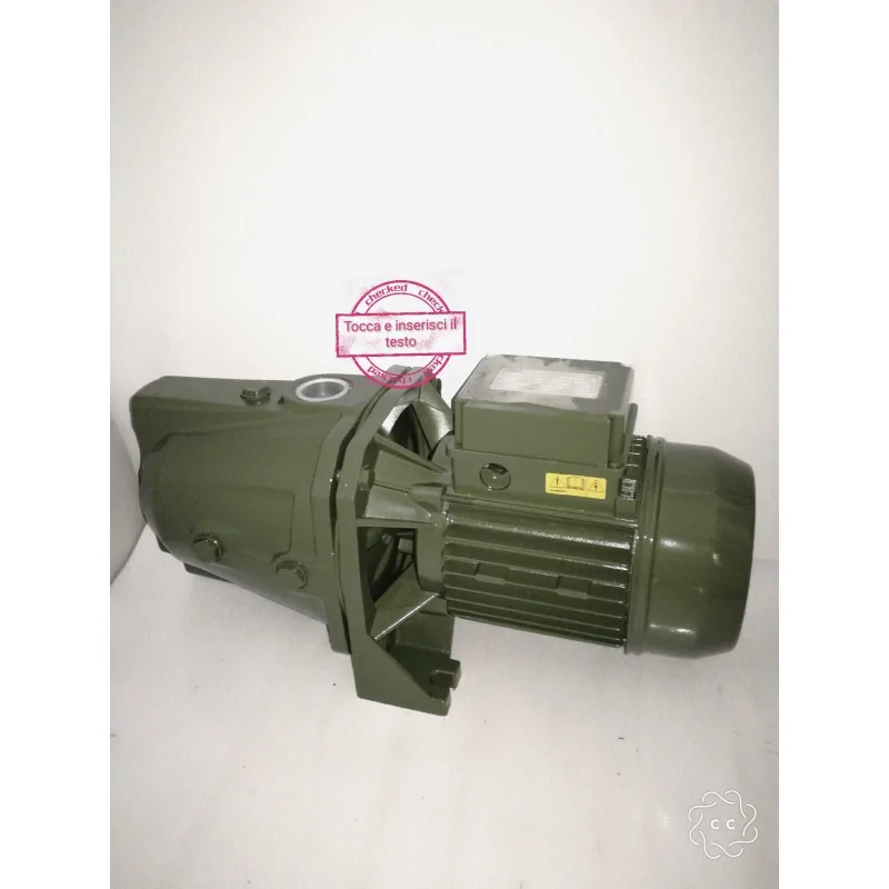 Dettaglio corpo motore Elettropompa Autoadescante Saer M70 0.75 Hp 220v Jet irrifarma.it