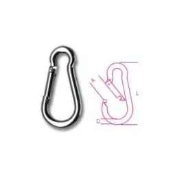 Moschettone 9x90 Beta in acciaio inox AISI 316 irrifarma.it