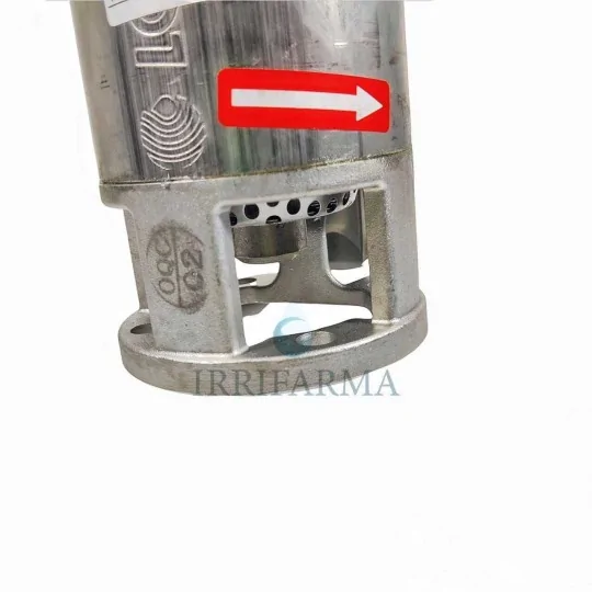 Dettaglio griglia protezione Pompa sommersa per pozzo Lowara a immersione 6GS 140 l/min Per Motore da 4" irrifarma.it