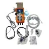 Dettaglio composizione kit Pompa dosatrice a impulsi Emec VMS MF 0706 cloro fertirrigazione e prodotti chimici irrifarma.it