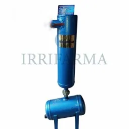 Dettaglio Filtro idrociclone per sabbia dissabbiatore con raccoglitore DD60 1"1/4 irrifarma.it