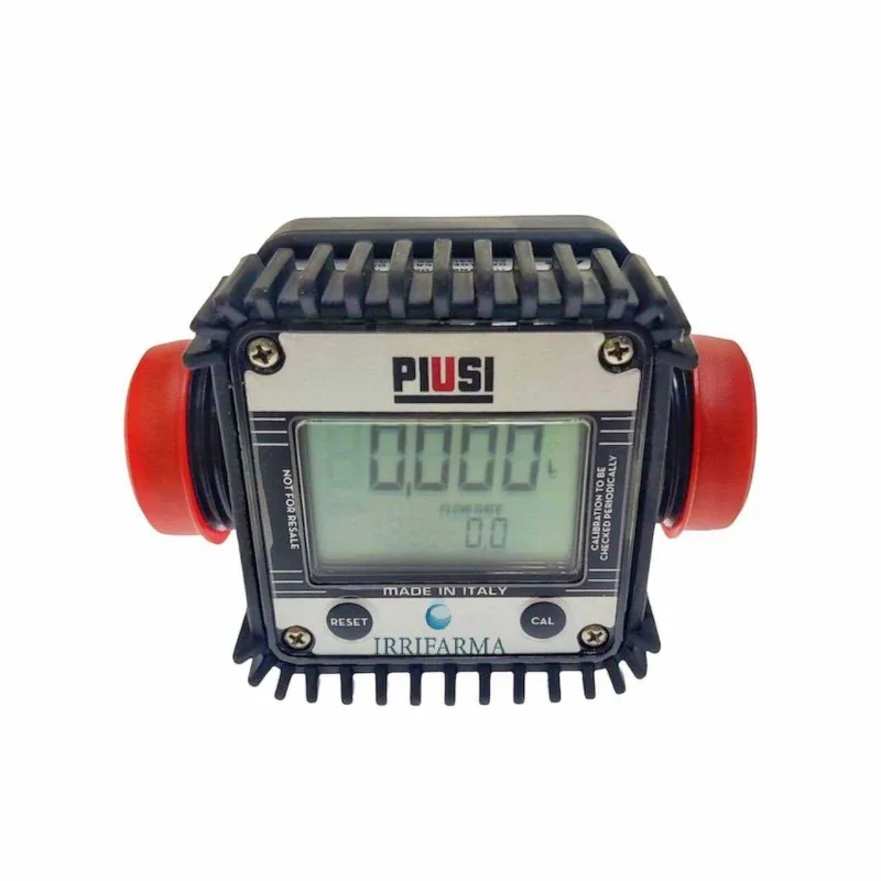 Vista frontale Contalitri digitale K24 Gasolio per pistola PIUSI irrifarma.it