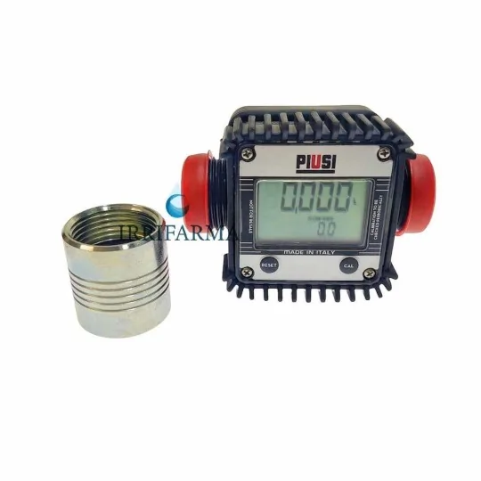 Dettaglio raccordo Contalitri digitale K24 Gasolio per pistola PIUSI irrifarma.it