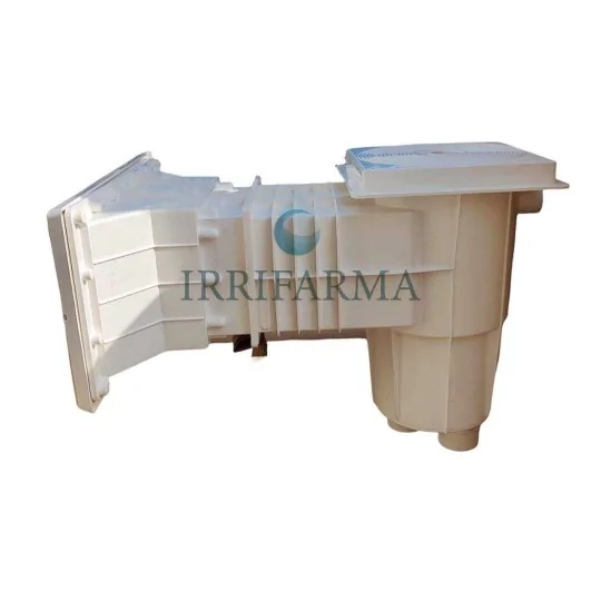 Dettaglio corpo Skimmer in ABS bocca svasata per piscine interrate irrifarma.it