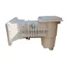 Dettaglio corpo Skimmer in ABS bocca svasata per piscine interrate irrifarma.it