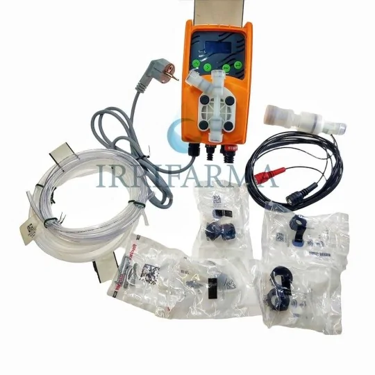 Dettaglio accessori in dotazione Pompa dosatrice proporzionale VMSAPO 0704 FP Emec irrifarma.it