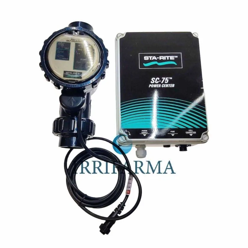 kit con centralina Elettrolisi piscina clorinatore a sale impianto a sale per piscine 75 m3 irrifarma.it