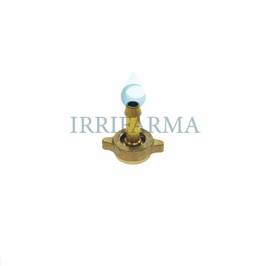Raccordo portagomma Tubo irrorazione in ottone 8 mm X ½" irrifarma.it