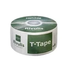 Manichetta gocciolante per irrigazione T-TAPE 508/10 da 2300 metri Rivulis irrifarma.it