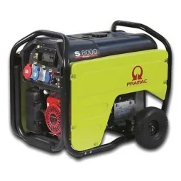 Generatore di corrente silenziato Pramac S8000 5.5 kW con avviamento automatico AMF irrifarma.it