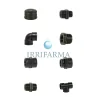 Raccordo idraulico PLT gomito tee manicotto giardinaggio Irritec 1"