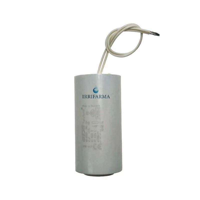 Condensatore spunto di marcia 40 uf 450V AC attacco a fili irrifarma.it