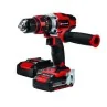 Avvitatore a percussione a batteria Einhell TE-CD 18/48 Li-i (2x2,0Ah)