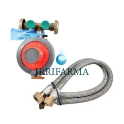 Mini centralina gas 7kg a 2 vie con regolatore e flessibili in omaggio