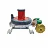 vista laterale Mini centralina gas 7 kg/h a 2 vie con regolatore irrifarma.it