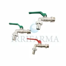 Rubinetto giardino a sfera ottone 1/2-3/4-1" esterno