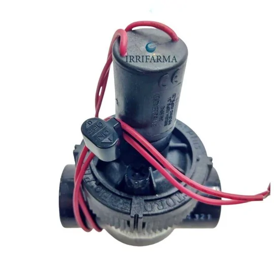 dettaglio sistema manuale Elettrovalvola 24v irrigazione giardino EZ-FLO Plus 1" F/F Toro irrifarma.it