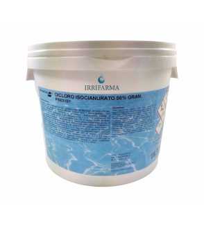 Cloro piscina granulare Dicloro 56% in polvere da 10 kg Brentag irrifarma.it