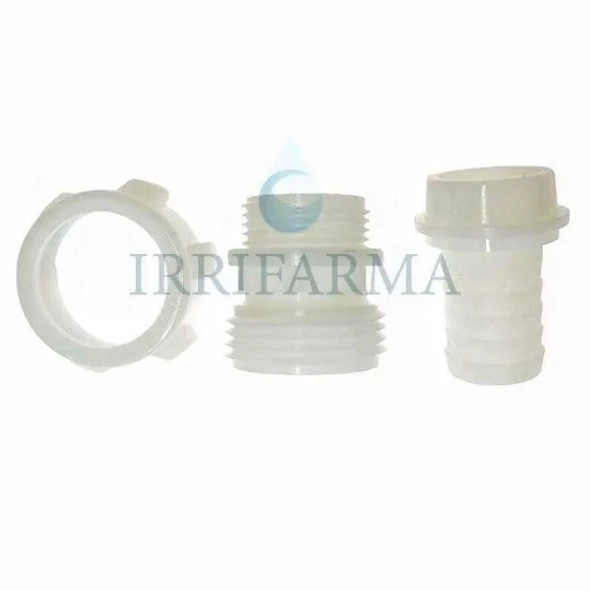 Dettagli pezzi Raccordo 3 pezzi Nylon con portagomma dritto Arag irrifarma.it