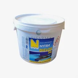 Cloro granulare piscina 10 kg Nytra – Dicloro 56% per clorazione shock e mantenimento irrifarma.it