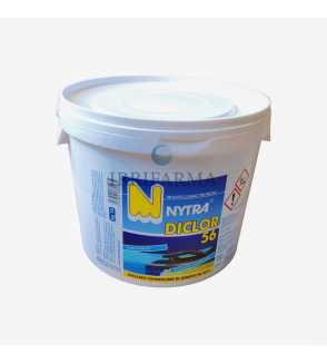 Cloro granulare 10 kg per piscina clorazione shock Nytra Diclor56 irrifarma.it