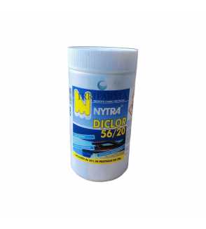 Cloro pastiglie 20 gr per piscina ad azione rapida Nytra Dicloro 56/20 1 Kg irrifarma.it
