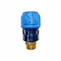 Raccordo a compressione maschio Giotto +GF+ 40 x 1”1/4 con filetto in bronzo irrifarma.it