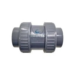 Valvola di non ritorno pvc per acqua ad incollaggio irrifarma.it