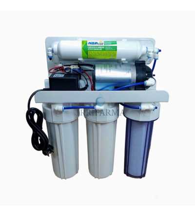 Impianto a osmosi inversa 100GPD Depuratore acqua con pompa irrifarma.it
