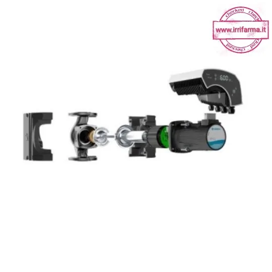 Dettaglio interno Pompa circolazione efficiente Lowara ECOCIRC XL 80-120 F irrifarma.it