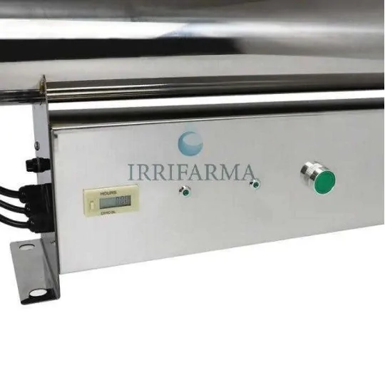 Dettaglio display Lampada uv depurazione acqua sterilizzatore battericida 165W irrifarma.it