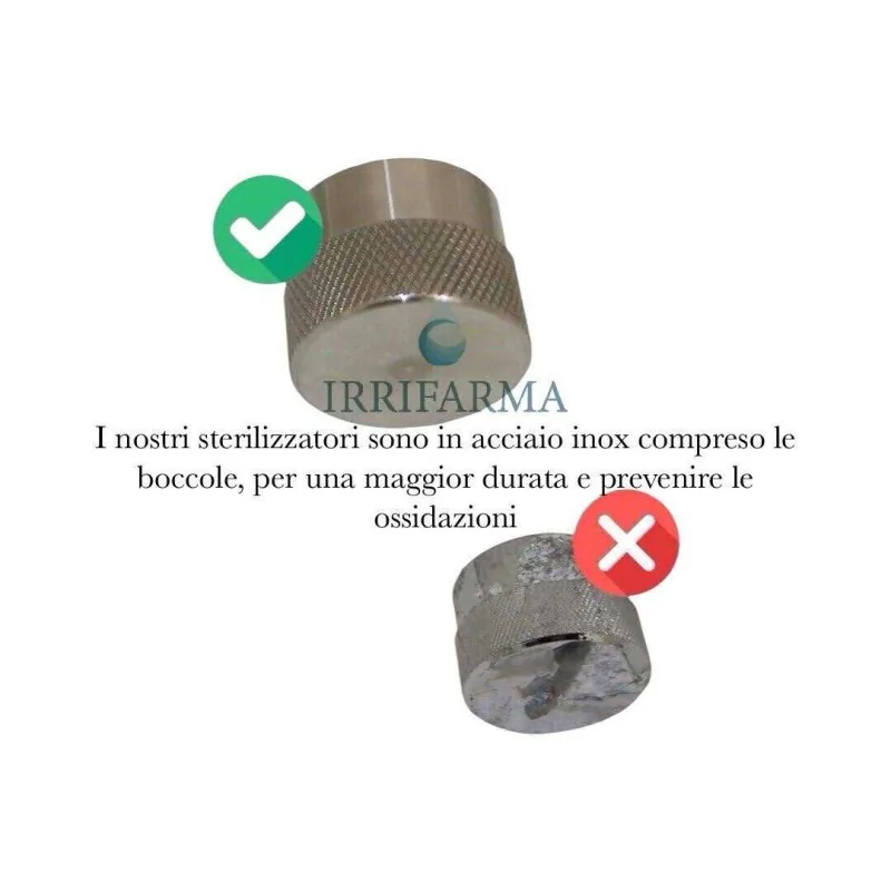 Dettagli raccordi Lampada uv depurazione acqua sterilizzatore battericida 165W irrifarma.it