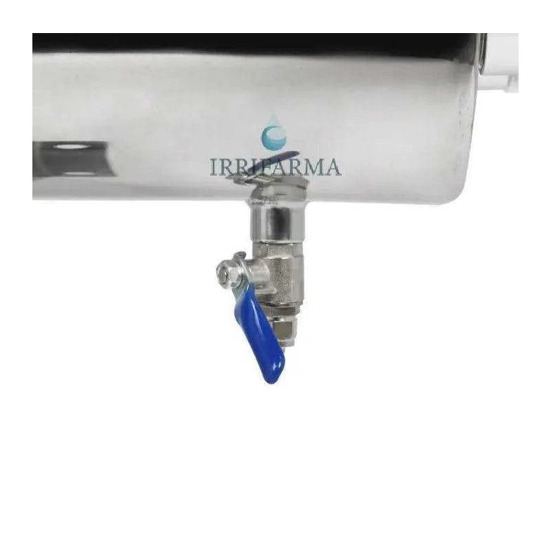 Dettaglio valvola scarico Lampada uv depurazione acqua sterilizzatore battericida 165W irrifarma.it