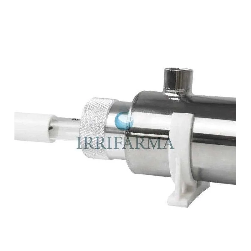 Dettaglio attacco Lampade uv depurazione acque filtro acqua ultravioletti 330W irrifarma.it