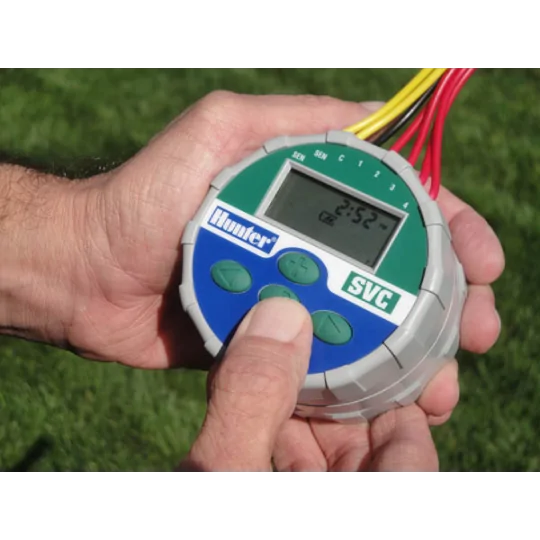 Esempio di programmazione Hunter centralina irrigazione SVC 100 a batteria con Elettrovalvola 1 zona irrifarma.it