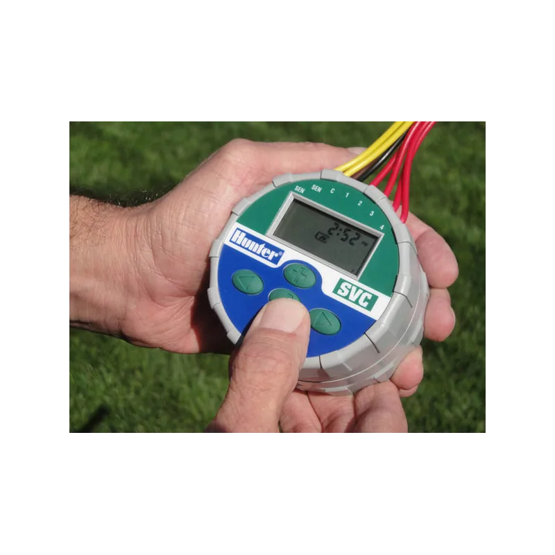 Esempio di programmazione Hunter centralina irrigazione SVC 100 a batteria con Elettrovalvola 1 zona irrifarma.it