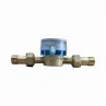 dettaglio montaggio codoli Contatore acqua fredda calda 3/4" con quadrante girevole e smart Maddalena SJ Plus irrifarma.it