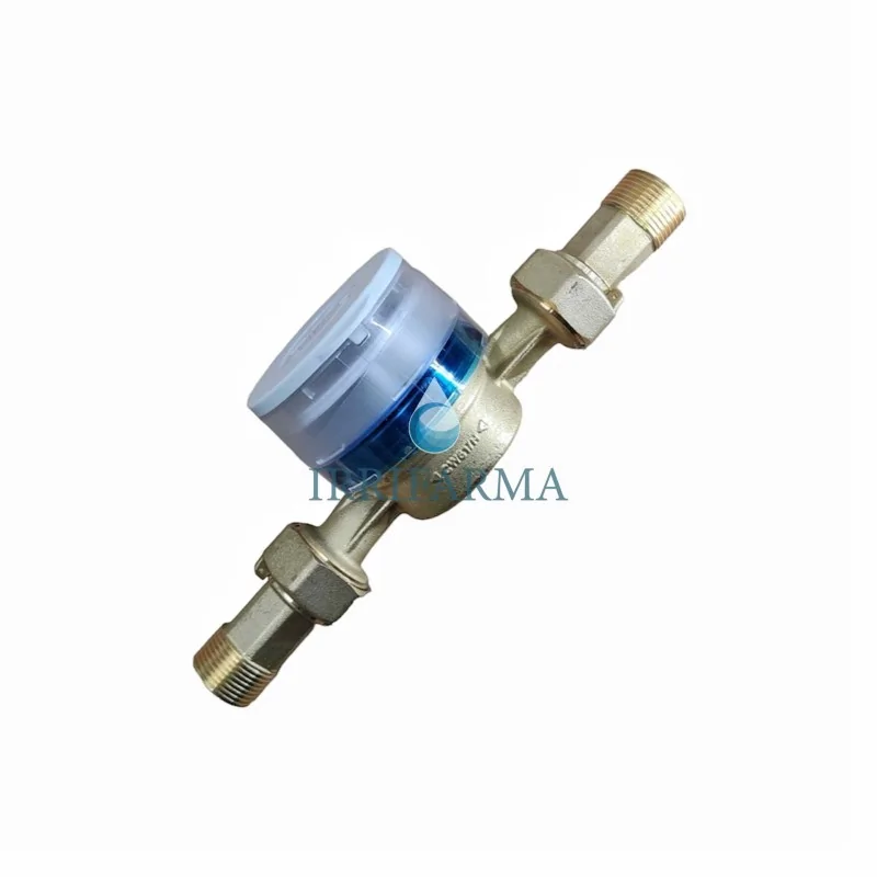 dettaglio installazione Contatore acqua fredda calda 3/4" con quadrante girevole e smart Maddalena SJ Plus irrifarma.it