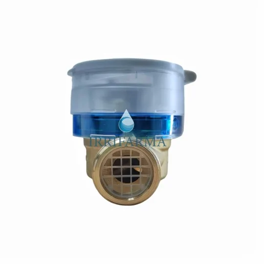 dettaglio filtro Contatore acqua fredda calda 3/4" con quadrante girevole e smart Maddalena SJ Plus irrifarma.it