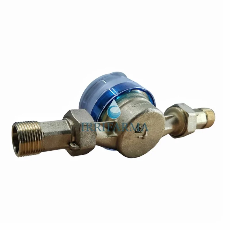 dettaglio corpo Contatore acqua fredda calda 3/4" con quadrante girevole e smart Maddalena SJ Plus irrifarma.it