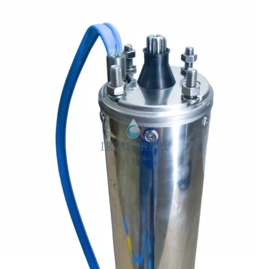 Dettaglio millerighe Motore sommerso per pozzi Lowara 4OS22T 3 Hp 380V irrifarma.it