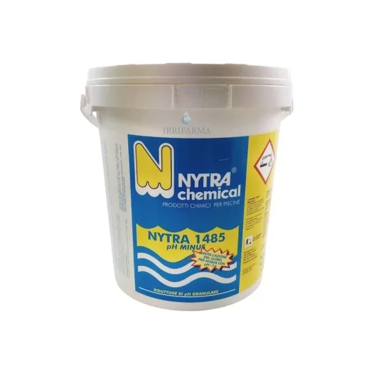Ph meno granulare piscina in secchio da 5 kg Nytra 1485 irrifarma.it