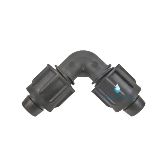 Gomito per manichetta gocciolante 16 mm irrifarma.it