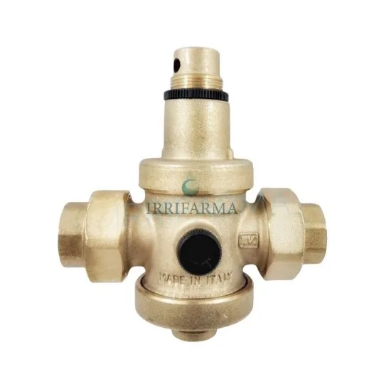 Riduttore di pressione acqua in ottone F/F Pn 25 da 1/2" a 1" irrifarma.it
