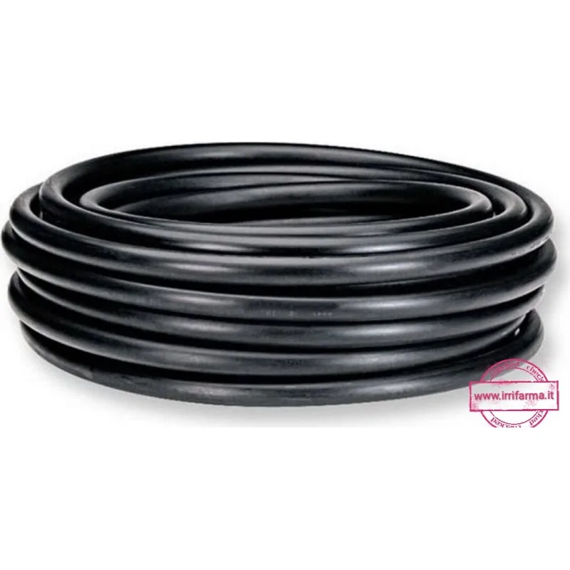 Dettaglio rotolo Tubazione per irrigazione a goccia polietilene 16 mm per acqua Giardino mt. 500 Pn6 irrifarma.it