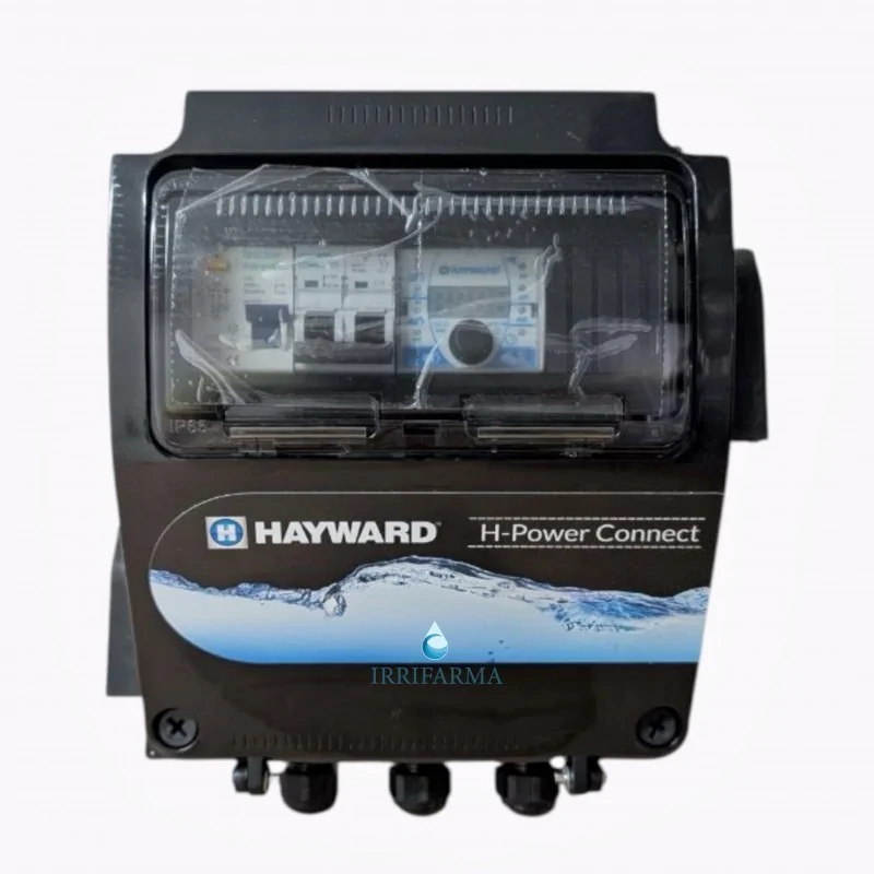 Dettaglio Quadro Elettrico per Piscina Hayward H-Power Connect con Bluetooth e Timer per Pompa e Illuminazione irrifarma.it