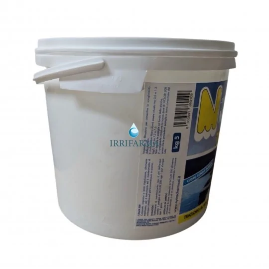 Dosaggi Pastiglie Cloro per Piscina 90% - Tricloro Nytra a Lenta Dissoluzione 200gr (5 kg) irrifarma.it