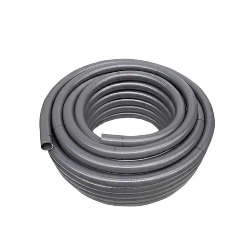 Tubo spiralato per aspirazione e mandata impianto piscina in Pvc ad incollaggio 50 mm 25 metri